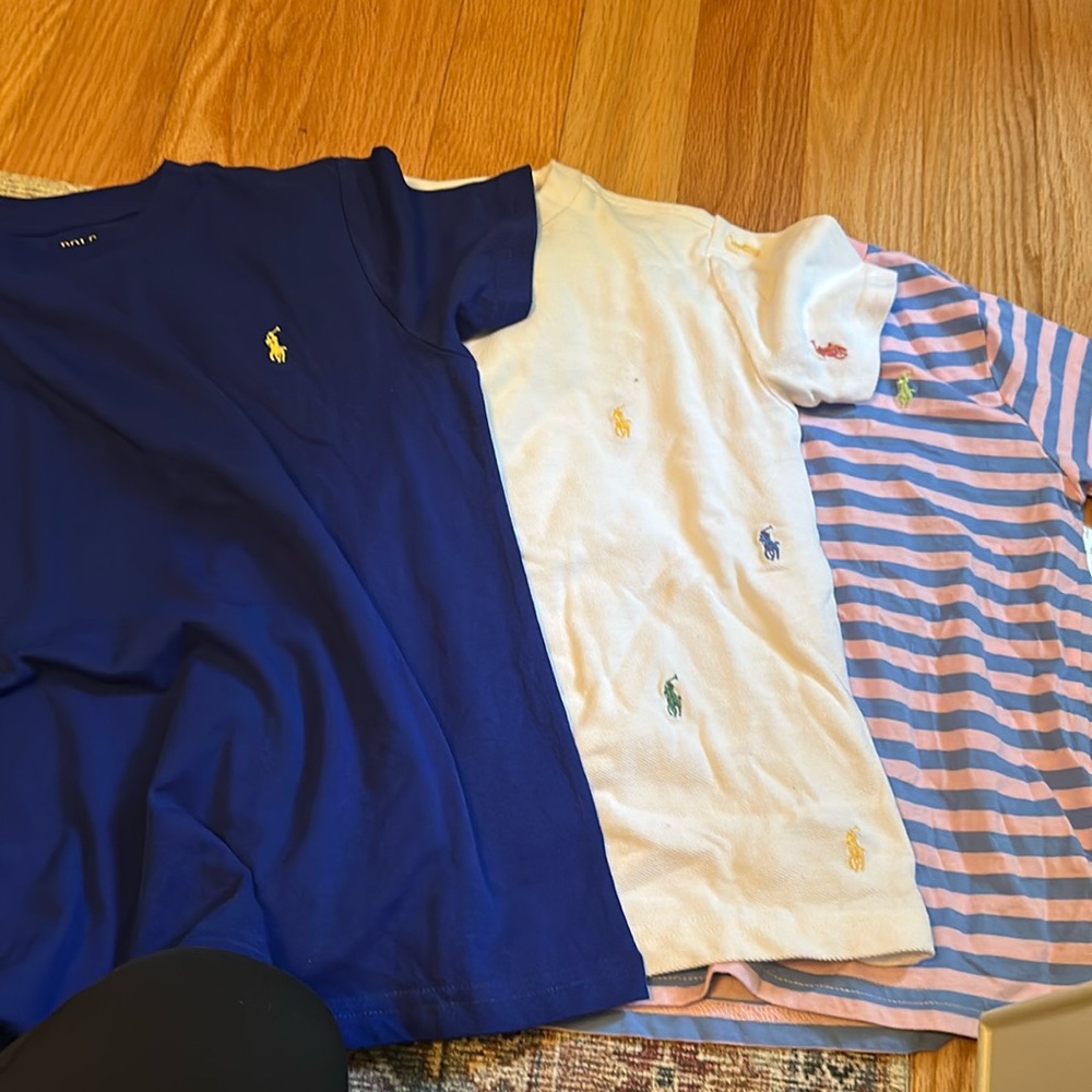 Boys size 6 Ralph Lauren t shirts